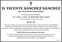 Vicente Sánchez Sánchez